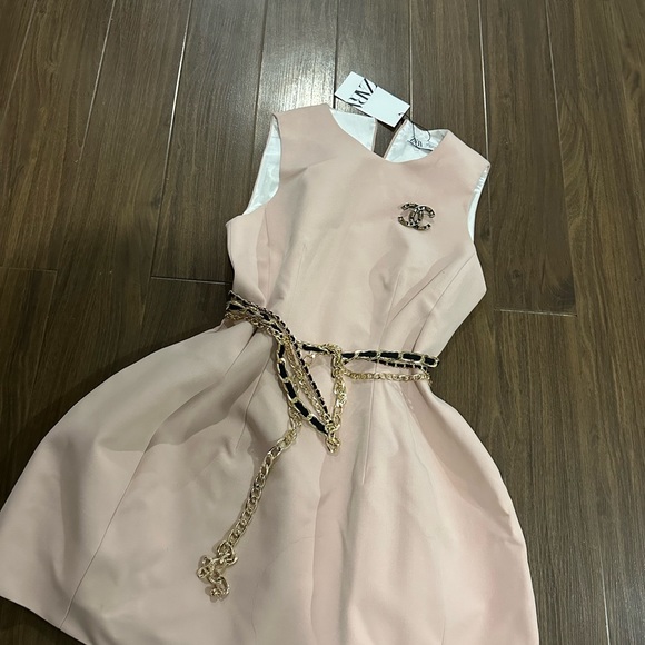 Zara Zara | Dresses | Brand New Zara Voluminous Short Dress Pink ... - Picture 8 of 16